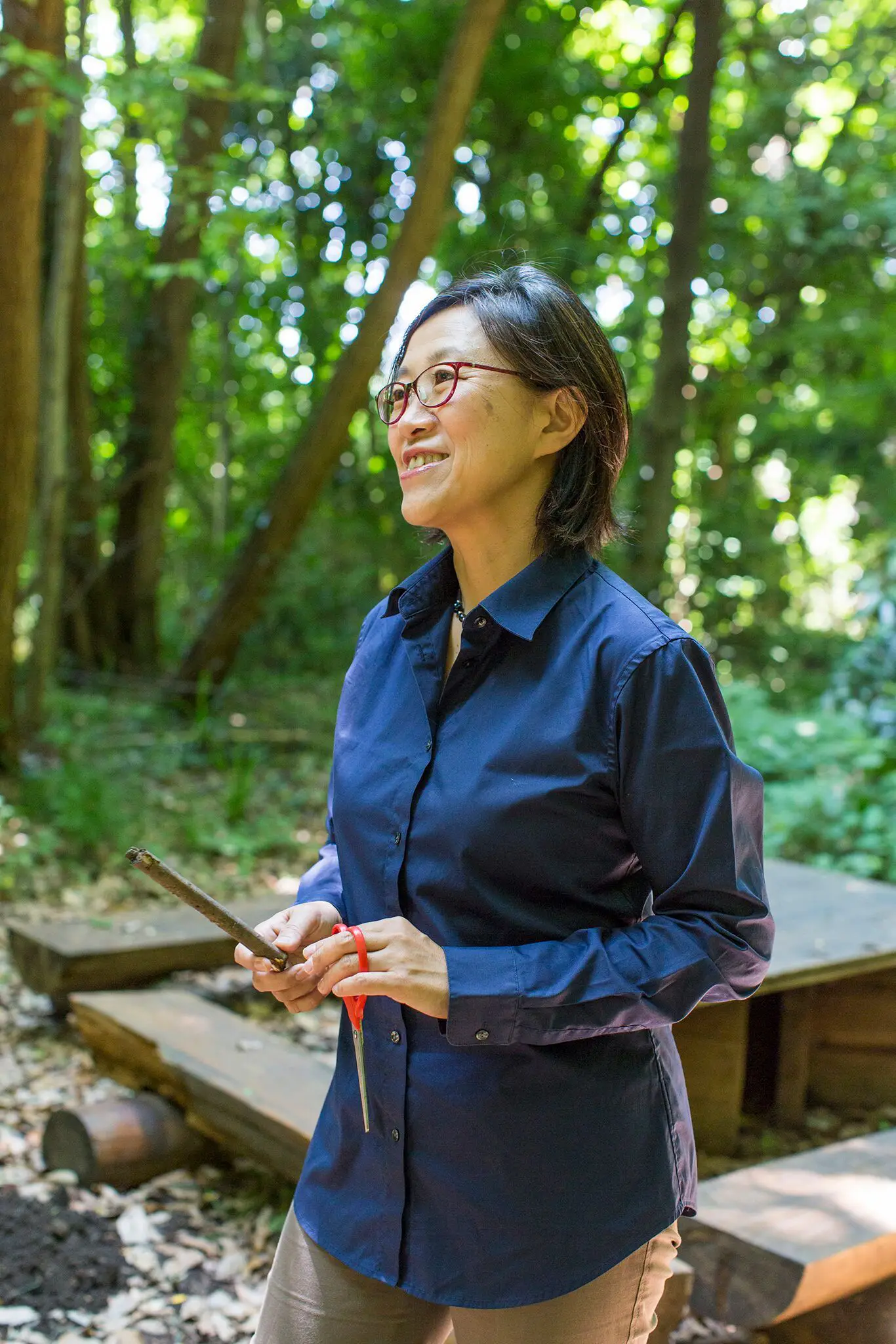 海津ゆりえさん（文教大学国際学部国際観光学科教授）の写真