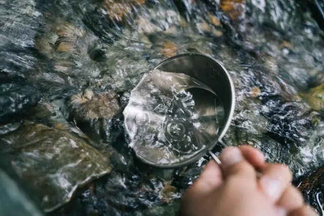 湧き水の写真